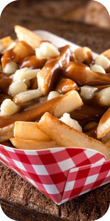 Classic Canadian poutine